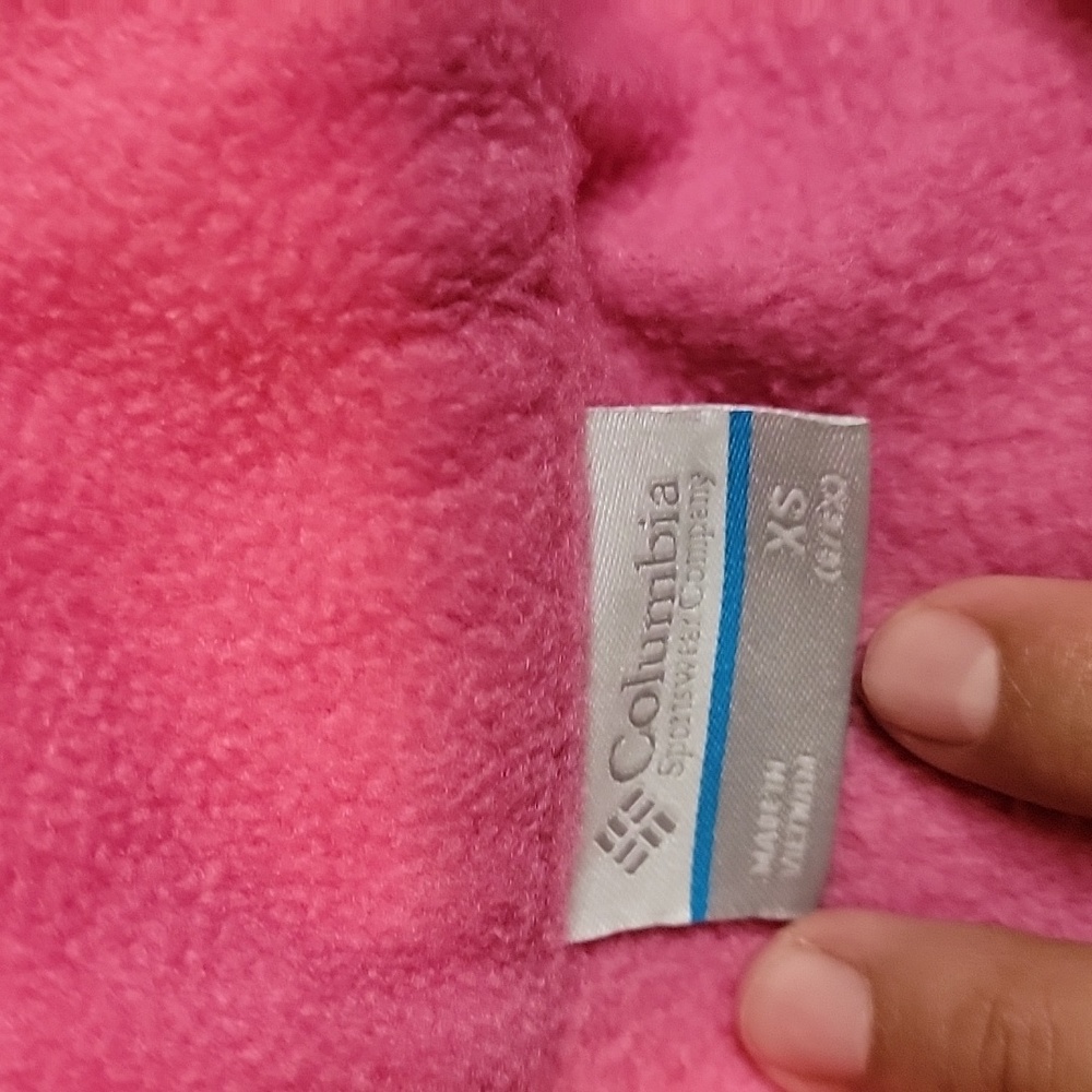 Columbia Kids' Raspberry Fleece Jacket - Picture 2 of 3